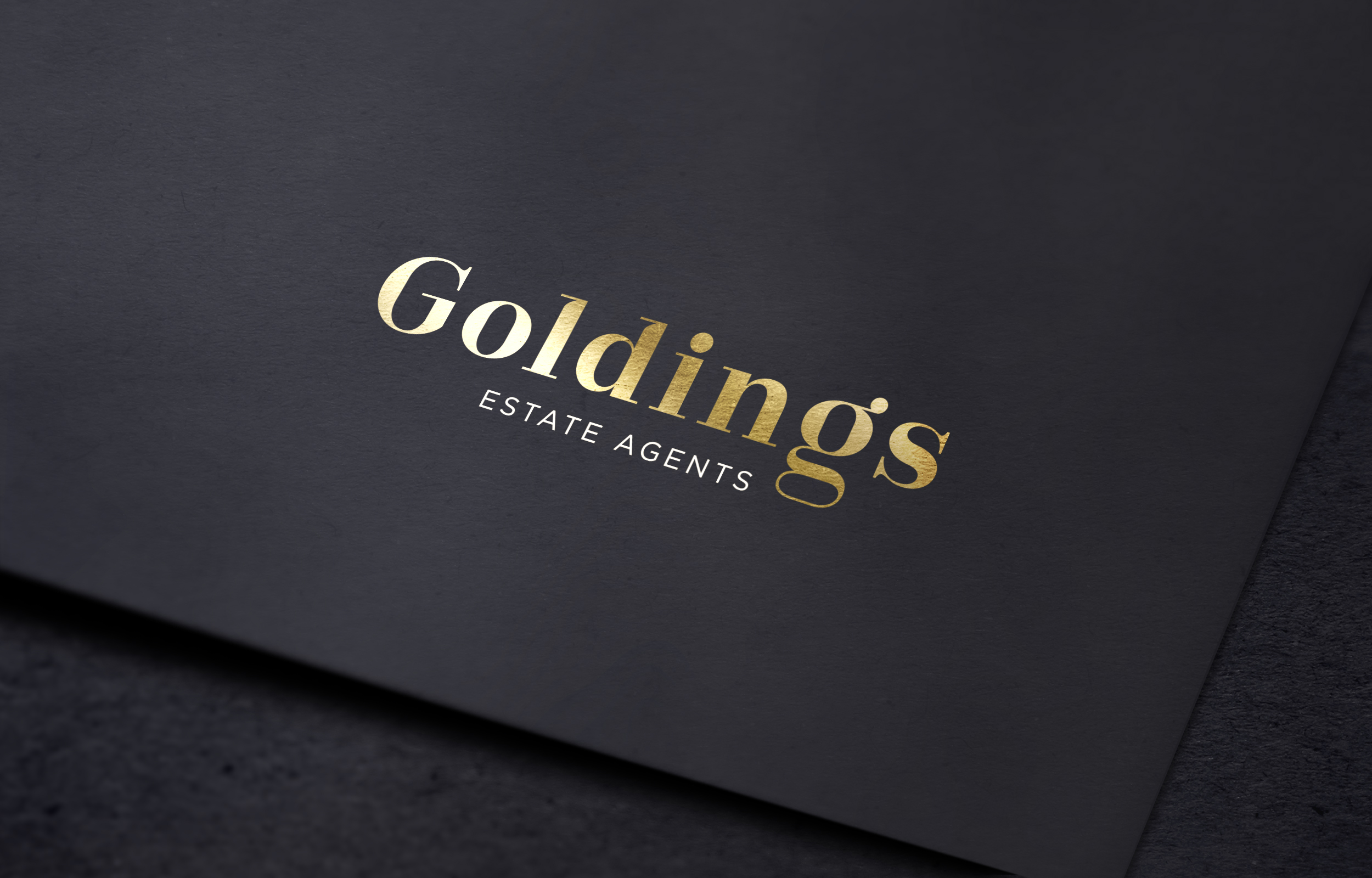 Estate agent logo branding